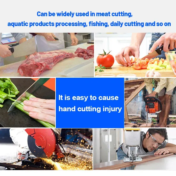 Level 9 Cut Resistant Glove-Stainless Steel Wire Metal Mesh Butcher Safety Work Glove for Meat Cutting, Fishing,Cooking
