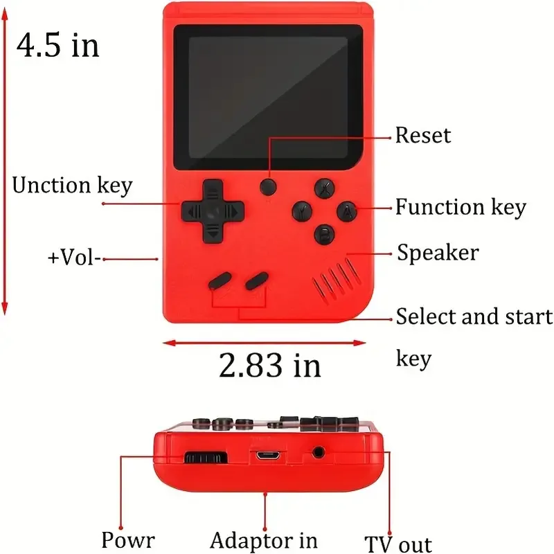 Retro Handheld Game Console