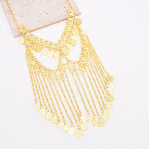 Delicate Glamorous Golden Veil