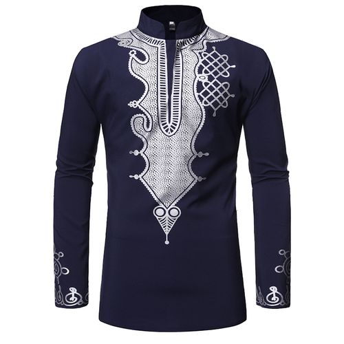 Men's African Dashiki Suit Set