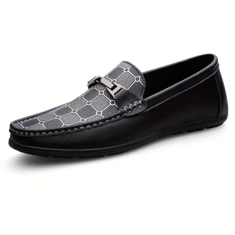 Men's Luxurious Vintage-Style Slip-On Bit Loafers