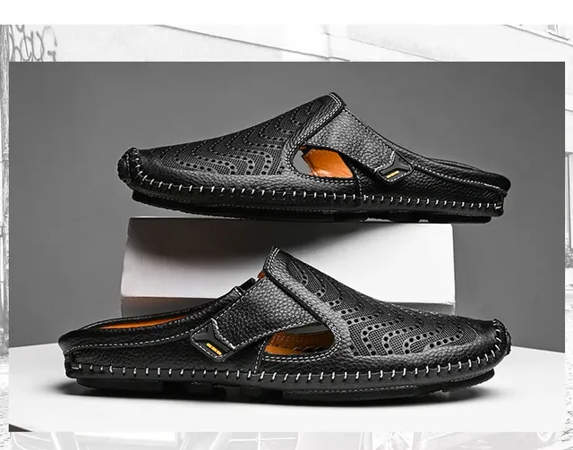 Summer new style men's sandals with trendy uppers shoes