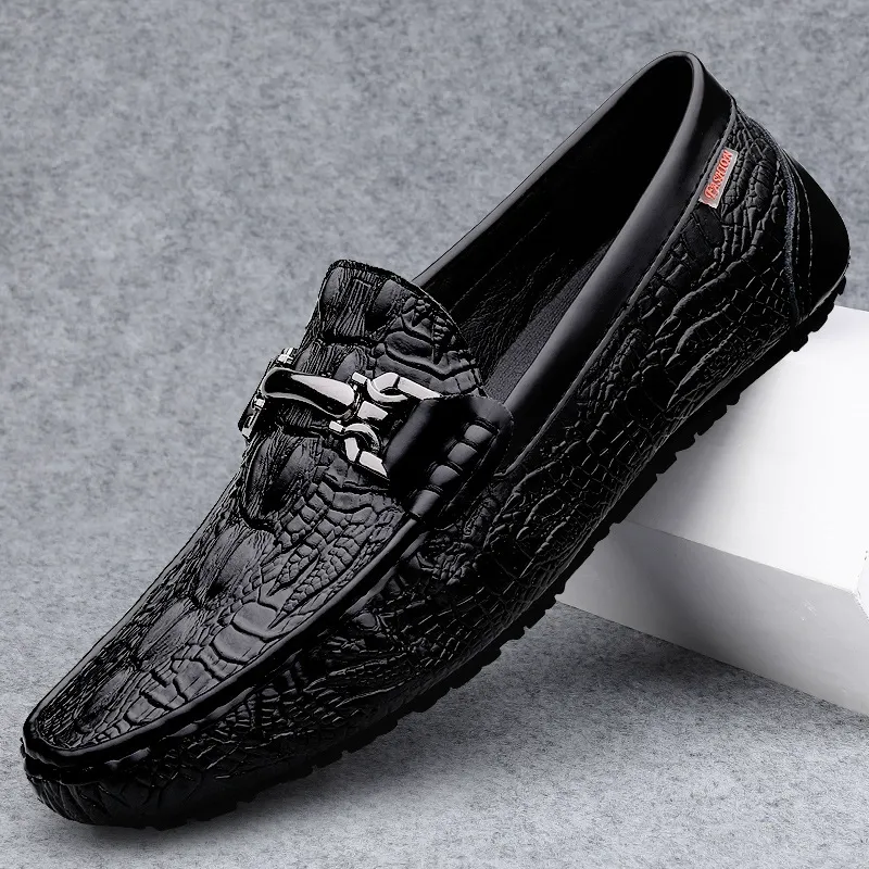 casual moccasins men's slip-on shoes