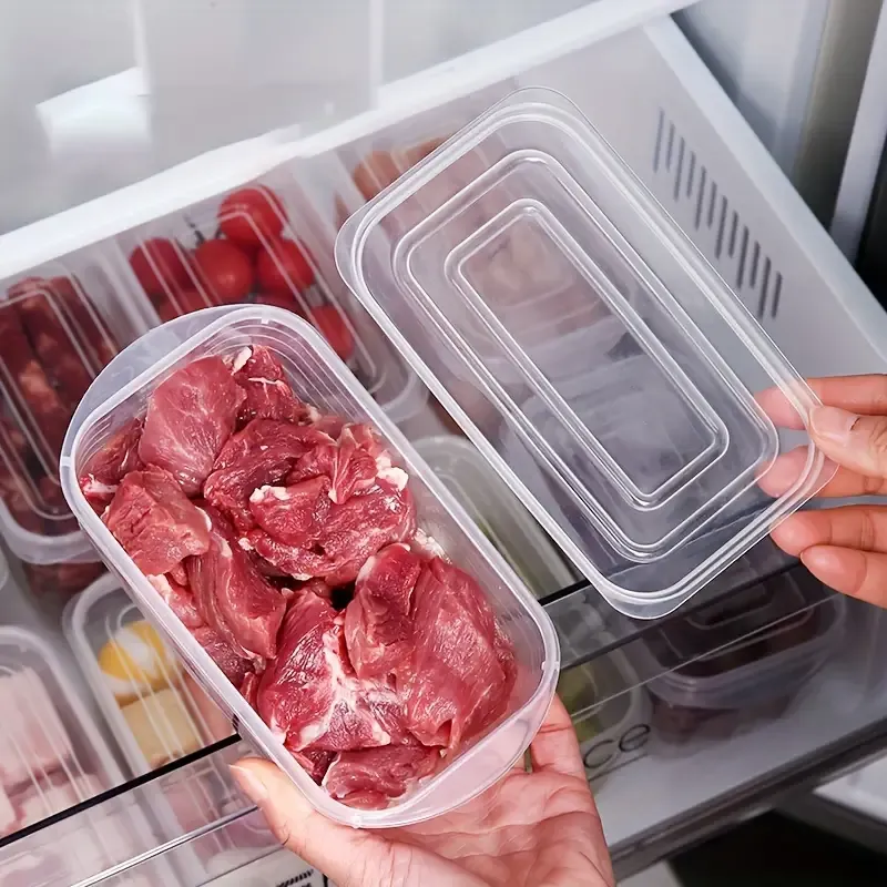 Clear Food Storage Containers with Scale Lines