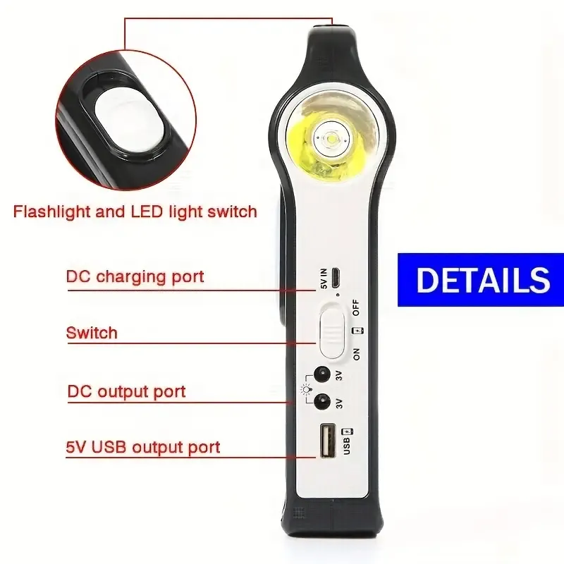 Portable Rechargeable Solar Panel