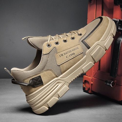 Trendy sports breathable labor protection shoes