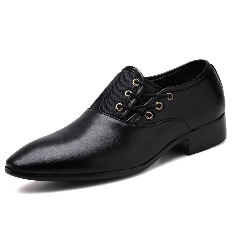 Large size autumn new men's casual leather shoes
