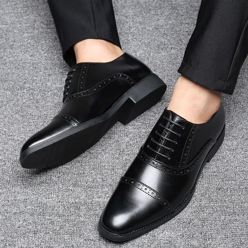 Layer Cowhide Oxford Shoes
