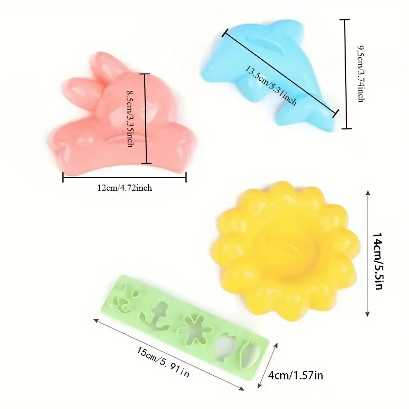 Shaped Rice Ball Mold Set