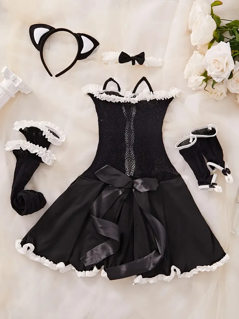 Naughty Cat Cosplay Costume