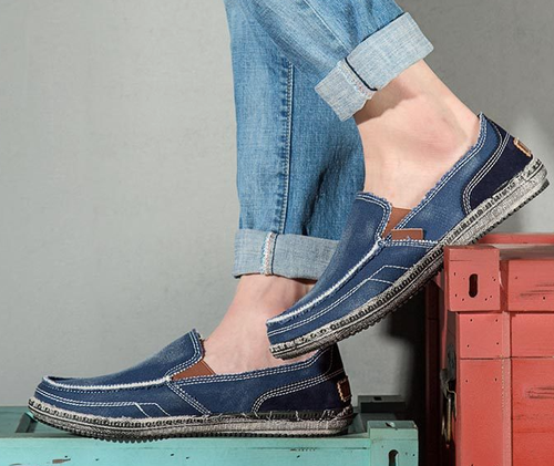 Non-slip soft-soled loafers