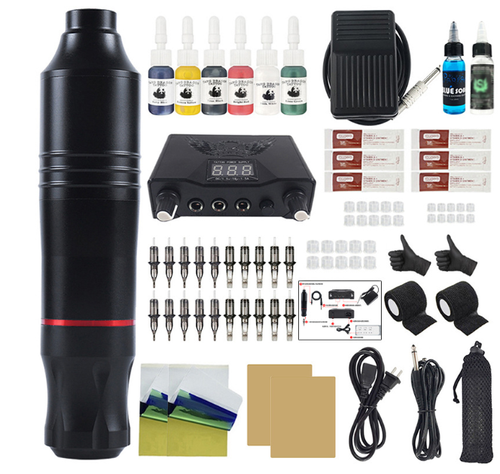 Tattoo Machine Set Rotary Tattoo Pen Kit
