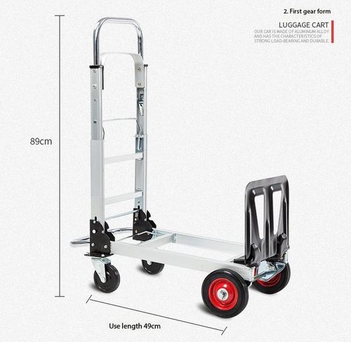 Capacity Heavy Duty Aluminum Folding Hand Truck