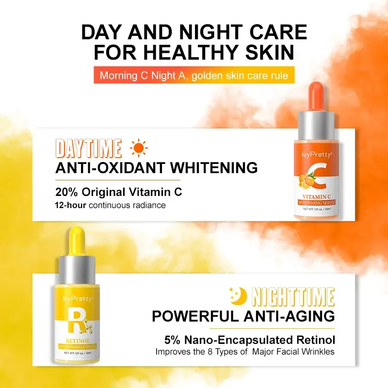 Retinol Facial Skin Care Serum Set