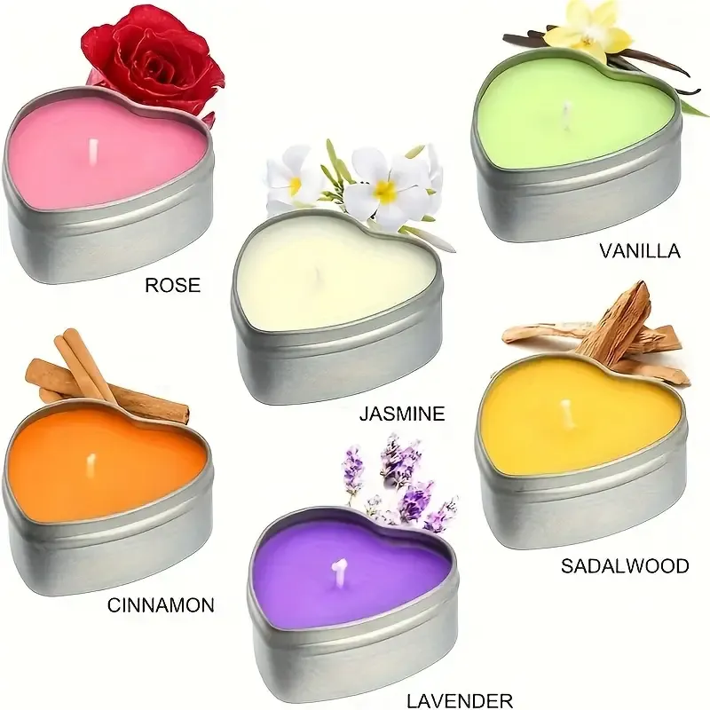 Clear Tealight Candle Holder Set
