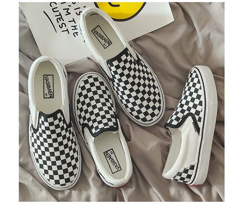ew style slip-on canvas shoes all-match casual