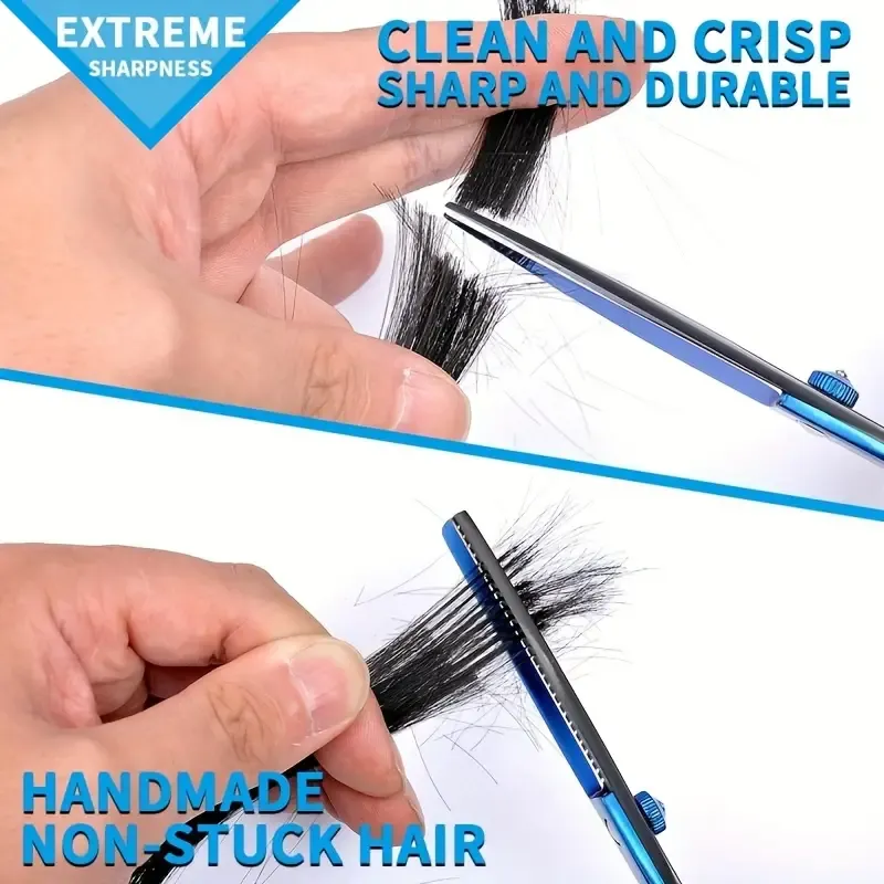 💥Limited time discount of 50%Hairdressing Scissors Set, 15.24 Cm Hair Cutting Scissors Thinning Shears, Hair Cutting Styling Accessories Tools Kit For Barber Salon Home Use