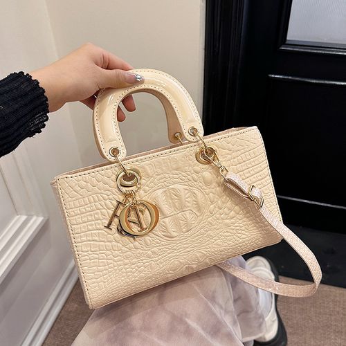 Diamond embroidery line women's bag