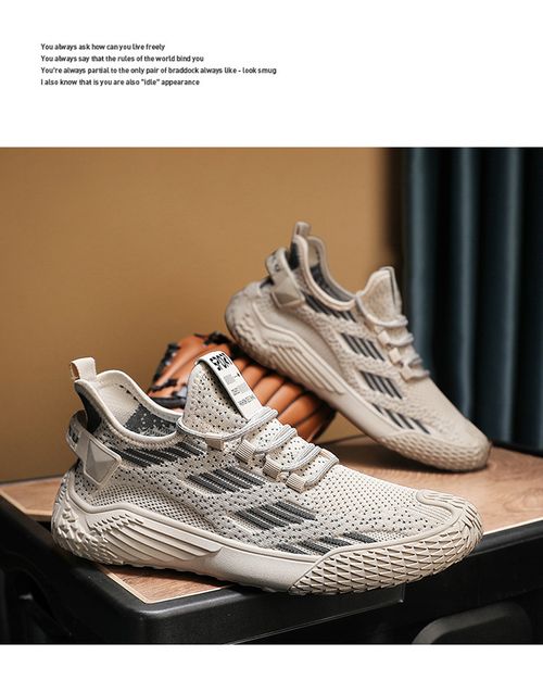 New summer sports shoes for men, mesh, breathable and thin running shoes