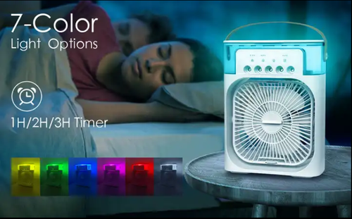 Fight Against The Summer Heat with This Ice PoweredFan!