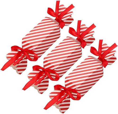 Red Striped Gift Boxes