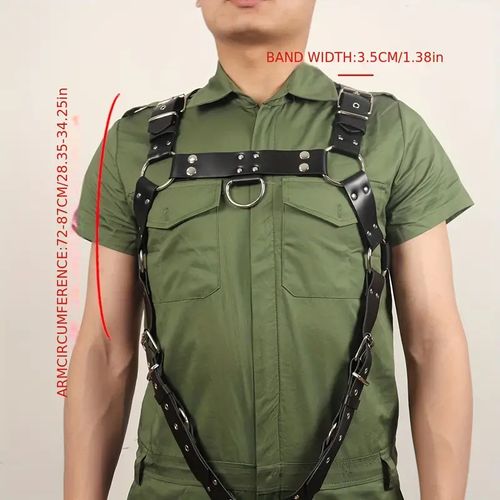 Sexy Mens Lingerie Leather Erotic Harness And Bulge Gay Jockstraps Underwear