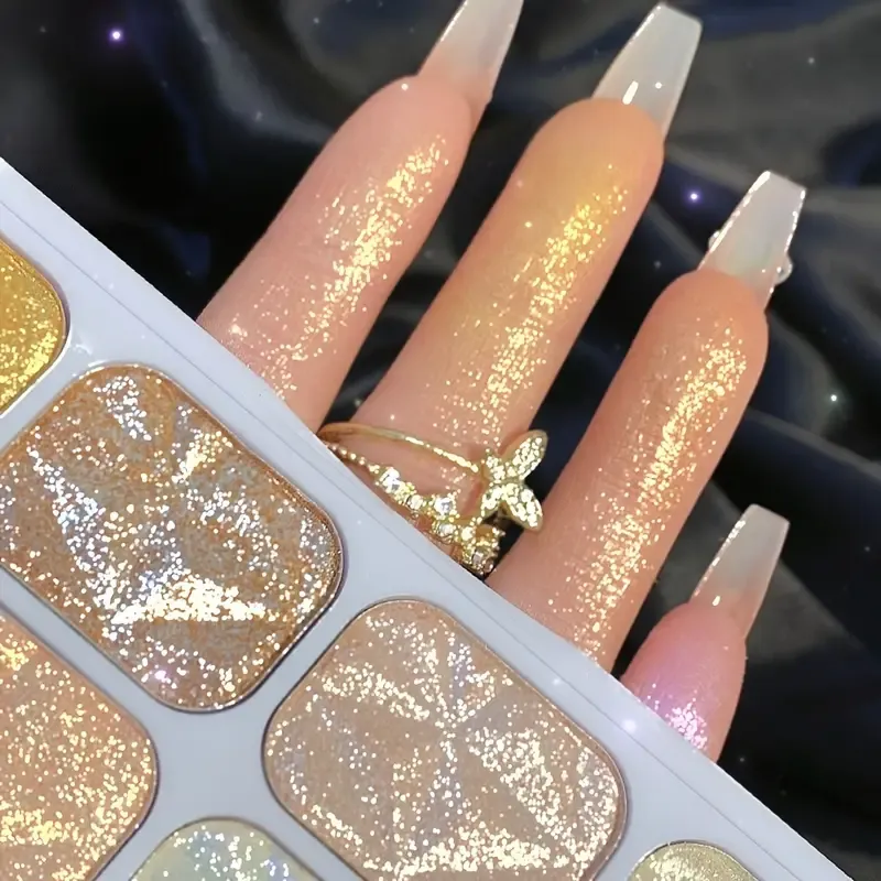 Diamond Highlighter Multifunctional Eyeshadow Palette Shiny Biased Flash Glitter Powder Pearlescent Three-dimensional Makeup Brightening And Contouring Palette For Music Festival