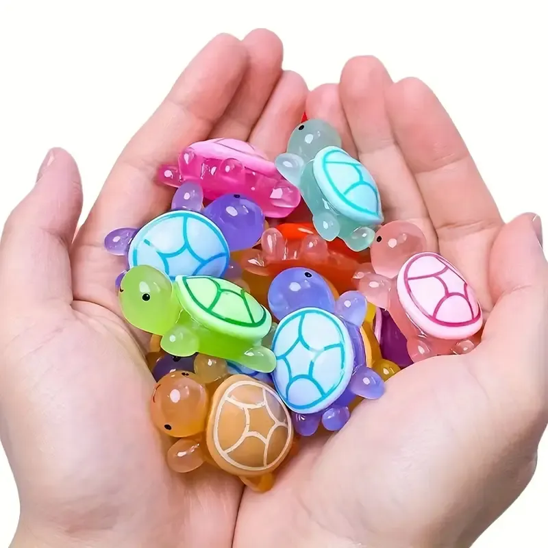 25pcs Glow-in-the-Dark 3D Turtle Blind Bags
