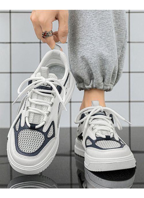 Hollow mesh sports closed toe mesh shoes
