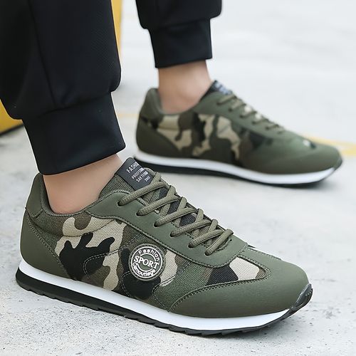 Camouflage shoes for men and women