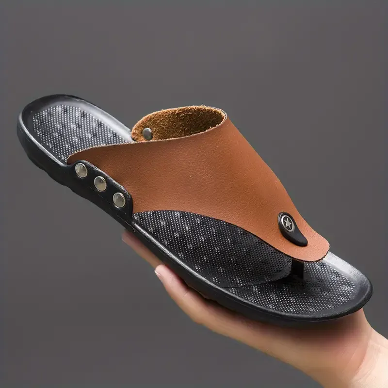 🔥🔥Hot Sale Promotion -Unisex Trendy Simple Breathable Non-slip Slip On Sandals Casual Summer Beach Outdoors Slippers For Men Women