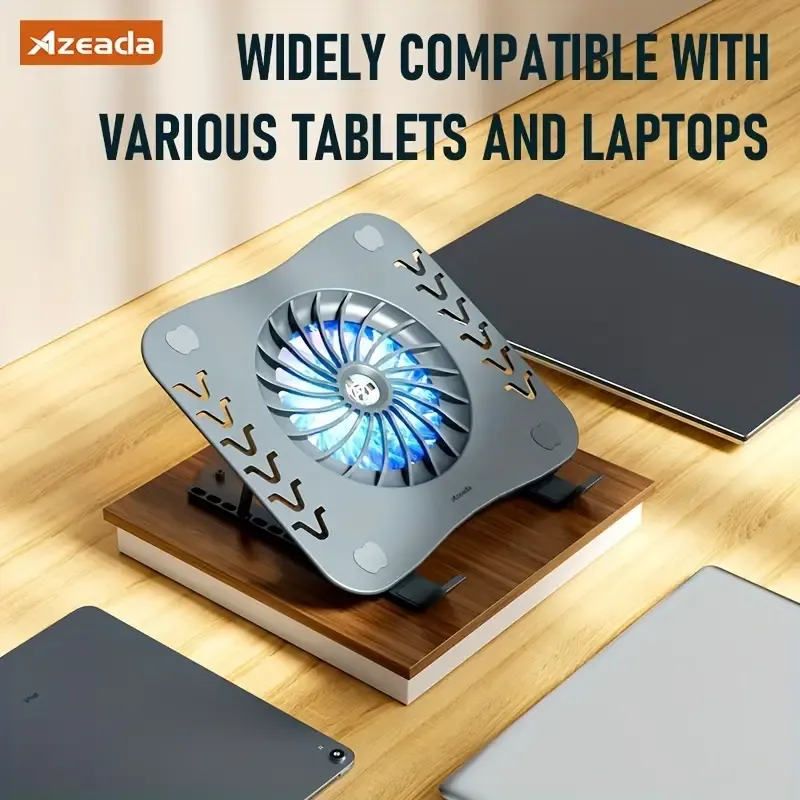 Foldable Laptop Radiator And Holder