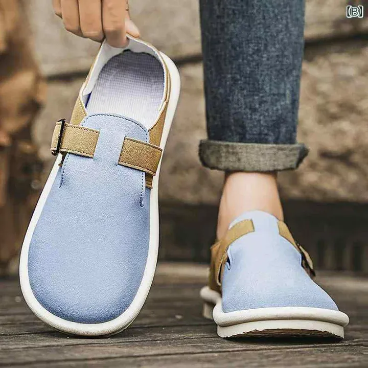 Men's comfortable breathable colorblock fabric