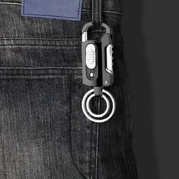Multi-Functional Keychain Lighter