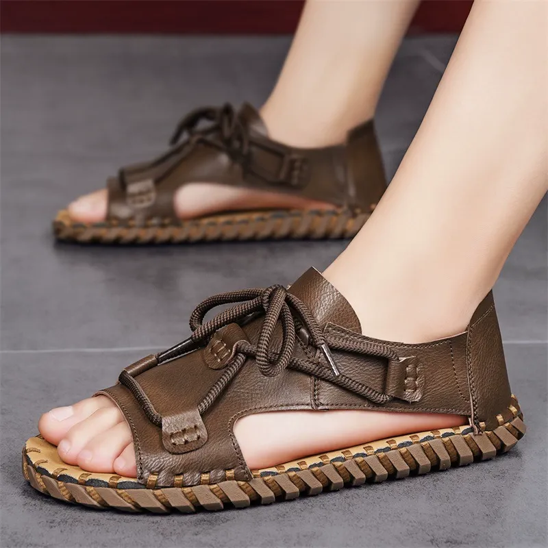 Spring sandals New arrivals in men's beach footwear Trendy styles for men's sandals Beach sandals