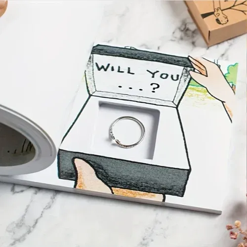 Ring Flip Book Gift