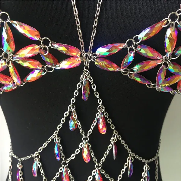 Crystal Bra Chain
