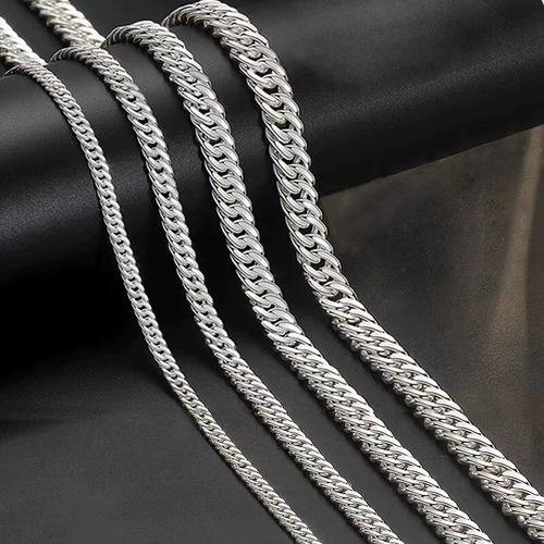 Men's sterling silver necklace