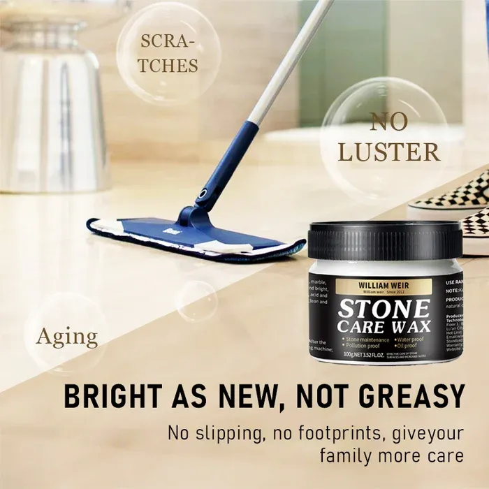 Natural polishing care wax