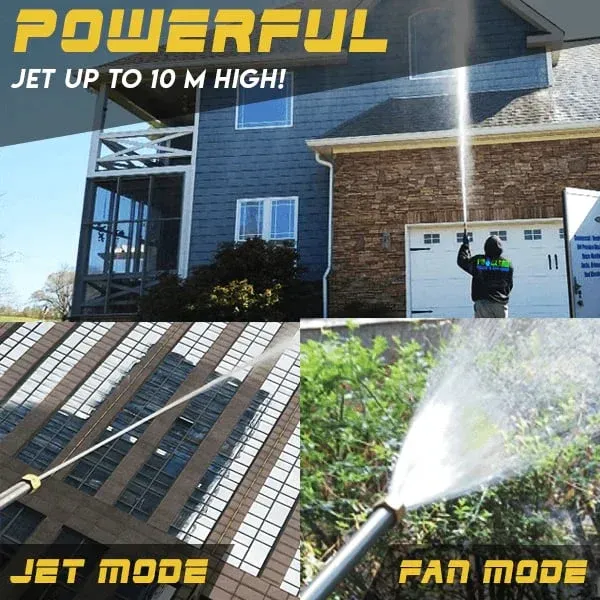 ✨ 2-in-1 High Pressure Washer