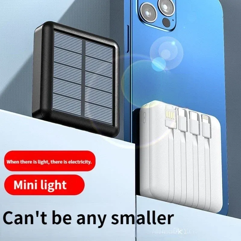 Portable Solar Power Bank🔥