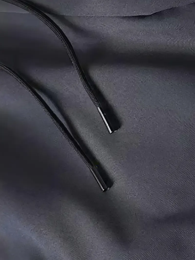 2 PCS  Black ang Gray Men's Solid Quick Drying Shorts, Casual Slightly Stretch Elastic Waist Drawstring Shorts For Summer Gym Workout Training