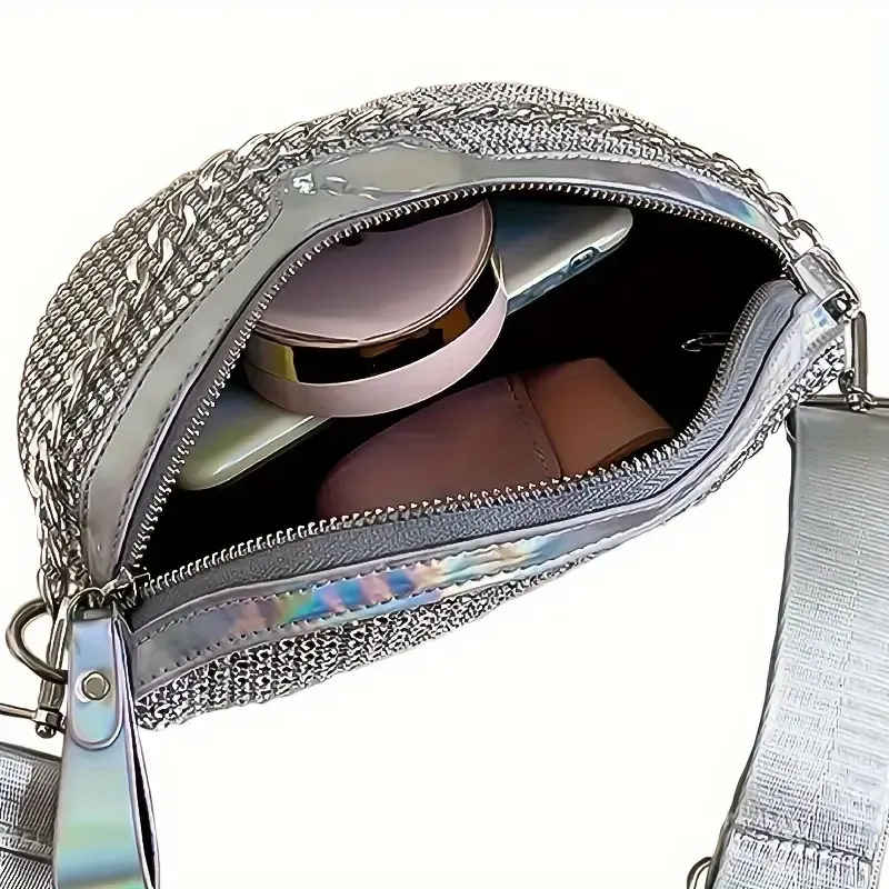 Bling-Bling Rhinestone Waist Bag