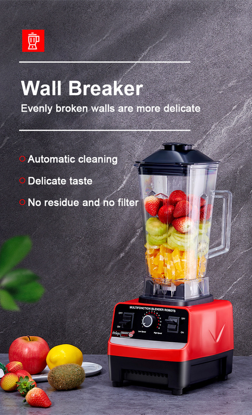 Blender, high-speed blender, multi-functional soy milk maker, household grinder, fruit and vegetable juicer, food processor