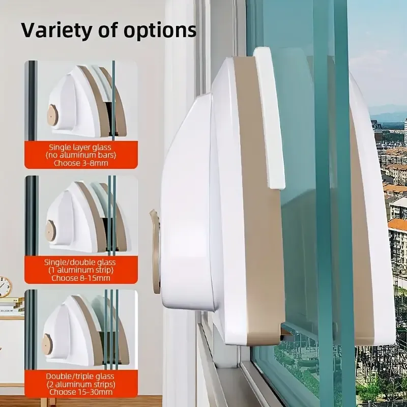 Magnetic Double-Sided Window Cleaner