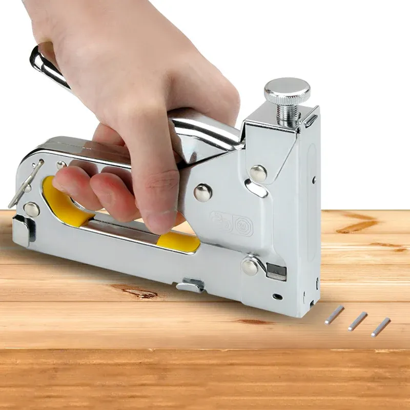 Manual code nail gun nail gun three-use code nail gun U-shaped T straight nail moving steel nail gun tool