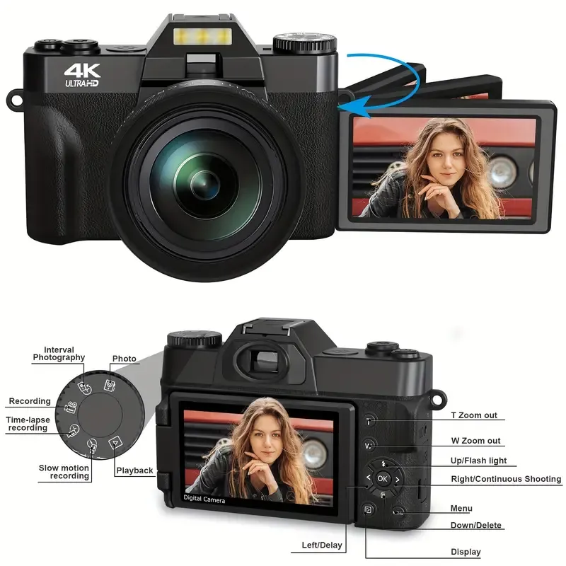 Vlogging Camera Pro
