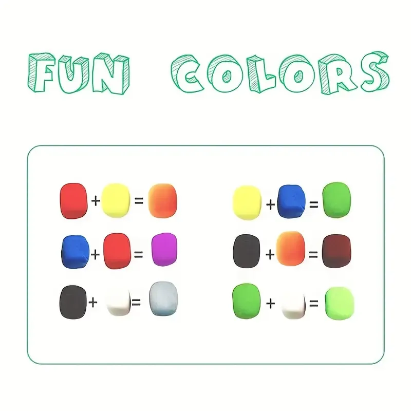 Soft Air Dry Clay Art Set