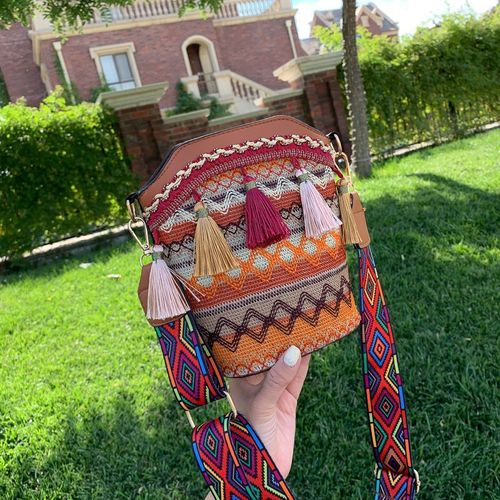Women Embroidery Shoulder Bag