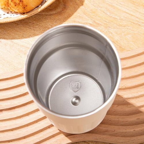 Stylish Stainless Steel Coffee Mug with For Smart Temperature Display - Double-Walled Insulated Travel Cup for Men & Women, Perfect Gift
